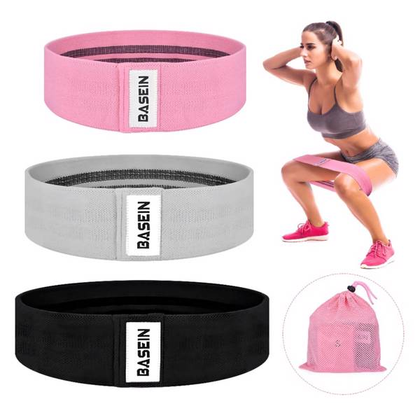 3 Pack Set Resistance Exercise Fitness Bands